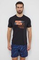 Mizuno t-shirt do biegania Core Run czarny J2GAB008