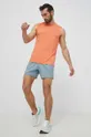 Μπλουζάκι για τρέξιμο Mizuno Impulse Core πορτοκαλί