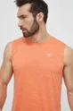 pomarańczowy Mizuno t-shirt do biegania Impulse Core