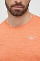 Футболка для бега Mizuno Impulse Core J2GAB011 оранжевый