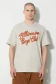 gray Billionaire Boys Club cotton t-shirt Script Logo