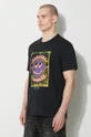 czarny KSUBI t-shirt bawełniany hardcore kash ss tee