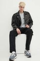 KSUBI t-shirt bawełniany lock up kash ss tee MPS24TE002 szary SS24
