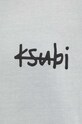 KSUBI t-shirt bawełniany lock up kash ss tee MPS24TE002 szary