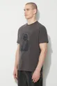 szary KSUBI t-shirt bawełniany portal kash ss tee
