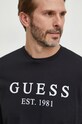 Longsleeve Guess μαύρο U4RI11.K6YW0