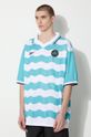 Reebok LTD tricou polo Soccer Tee turcoaz RMGB001C99FAB0014001