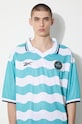 Reebok LTD polo shirt Soccer Tee RMGB001C99FAB0014001 turquoise