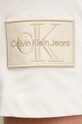 Bavlněné tričko Calvin Klein Jeans J30J323484 béžová
