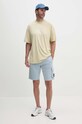 Хлопковая футболка Calvin Klein Jeans J30J325427 жёлтый SS24