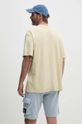 Odjeća Pamučna majica Calvin Klein Jeans J30J325427 zlatna