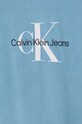 Oblečení Bavlněné tričko Calvin Klein Jeans J30J325427 modrá