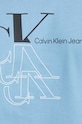 Bavlněné tričko Calvin Klein Jeans J30J325352 modrá