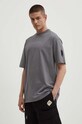 A-COLD-WALL* t-shirt bawełniany Discourse T-Shirt ACWMTS187 szary SS24