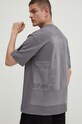 A-COLD-WALL* t-shirt bawełniany Discourse T-Shirt szary ACWMTS187