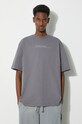A-COLD-WALL* cotton t-shirt Discourse T-Shirt gray ACWMTS187