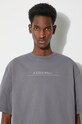 A-COLD-WALL* cotton t-shirt Discourse T-Shirt ACWMTS187 gray