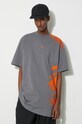 Ρούχα Βαμβακερό μπλουζάκι A-COLD-WALL* Brushstroke T-Shirt ACWMTS188 γκρί