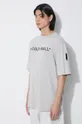 gri A-COLD-WALL* tricou din bumbac Overdye Logo T-Shirt