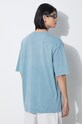 Clothing A-COLD-WALL* cotton t-shirt Overdye Logo T-Shirt ACWMTS186 blue
