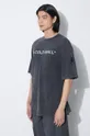 černá Bavlněné tričko A-COLD-WALL* Overdye Logo T-Shirt