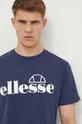 granatowy Ellesse t-shirt bawełniany Fuenti Tee