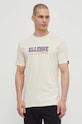 Хлопковая футболка Ellesse Zagda T-Shirt бежевый SHV20122