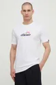 biały Ellesse t-shirt bawełniany Trea T-Shirt Męski