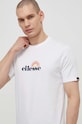 Ellesse t-shirt bawełniany Trea T-Shirt biały SHV20126