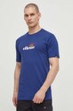 Бавовняна футболка Ellesse Trea T-Shirt темно-синій SHV20126