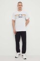 Bavlněné tričko Ellesse Lentamente T-Shirt SHV11918 bílá SS24