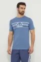 niebieski Ellesse t-shirt bawełniany Lentamente T-Shirt