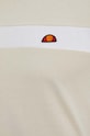 Βαμβακερό μπλουζάκι Ellesse SHR17433 μπεζ