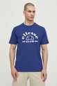Ellesse tricou din bumbac Club T-Shirt SHV20259 bleumarin SS24
