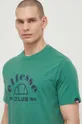 zelena Bombažna kratka majica Ellesse Club T-Shirt