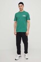 Bavlněné tričko Ellesse Harvardo T-Shirt SHV20245 zelená SS24