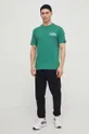 Bombažna kratka majica Ellesse Harvardo T-Shirt zelena