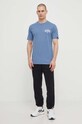 Ellesse t-shirt bawełniany Harvardo T-Shirt SHV20245 niebieski SS24