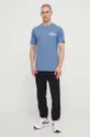 Бавовняна футболка Ellesse Harvardo T-Shirt SHV20245 блакитний SS24