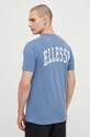 Odzież Ellesse t-shirt bawełniany Harvardo T-Shirt SHV20245 niebieski