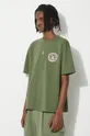 verde Drôle de Monsieur t-shirt in cotone Le T-Shirt Art de la Table