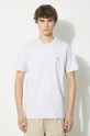 сірий Бавовняна футболка Carhartt WIP S/S Chase T-Shirt Чоловічий