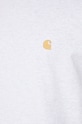 Carhartt WIP t-shirt bawełniany S/S Chase T-Shirt szary I026391.00JXX