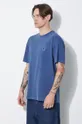 тёмно-синий Хлопковая футболка Carhartt WIP S/S Nelson T-Shirt