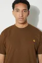Carhartt WIP t-shirt in cotone S/S American Script T-Shirt Uomo