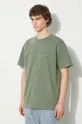 πράσινο Βαμβακερό μπλουζάκι Carhartt WIP S/S Duster T-Shirt