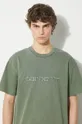 Βαμβακερό μπλουζάκι Carhartt WIP S/S Duster T-Shirt Ανδρικά