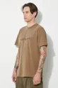 brązowy Carhartt WIP t-shirt bawełniany S/S Duster T-Shirt