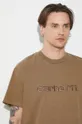 Хлопковая футболка Carhartt WIP S/S Duster T-Shirt Мужской