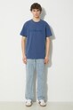 Carhartt WIP cotton t-shirt S/S Duster T-Shirt I030110.1ZFGD navy SS24